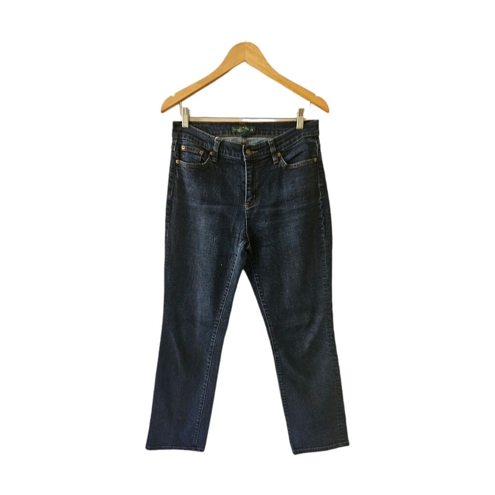 Lauren Ralph Lauren Jeans 10 Woman Classic Straight Jean LRL